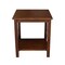 International Concepts Rectangle Hampton End Table, 22 W, 22 L, 25 in H, Wood, Espresso OT581-70E - alternate 3